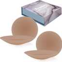 Nipple Cover Plus size Nipple Covers 1/2/3 Pair Silicone Nipple Pasties Sticky Adhesive Reusable for Women Cup AA- G