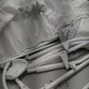 Delta Children Deluxe Soothing Dreams Bassinet, Grey Windchime