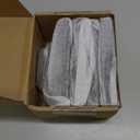 2pcs Post 1.5" Aluminum Deck Post Base Cover, Post Skirt, Handrail, Stair, Porch, Deck Railing Base Brackets Covers (Black)