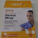 REVIX Herbal Concepts Neck and Shoulder Wrap, Hot & Cold Therapy, Microwaveable Shoulder Heating Pad, Aromatherapy Heat Wrap XL