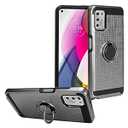 CELZEN - for Motorola Moto G Stylus 4G 2021, XT2115 - Phone Case w/ Ring Stand - RS2 Gray