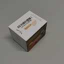 Gingko 7 Colour Changing RGB Alice Mushroom Lamp, Mood Light and Night Lights, Long Life Battery, USB-C Charging, 3 Light Modes, FSC Certified Wood with Frosted ABS Shade (White Ash, Super Mini)