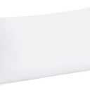 BEDELITE Body Pillow Cover, Rayon Made from Bamboo, Cooling Body Pillow Pillowcase for Hot Sleepers and Night Sweats, Breathable & Silky Soft Full Long Pillow Case Cover (White, 20x54 Inches)