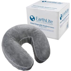EARTHLITE Fitted Disposable Face Cradle Covers  Medical-Grade, Soft, Non-Sticking Massage Headrest Covers for Massage Tables & Massage Chairs (50 count)