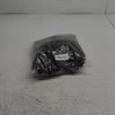 NICETOWN Blackout Curtain Panels 72 inches Length - Light Reducing Thermal Insulated Solid Grommet Room Darkening for Bedroom/Night Shift (Set of 2, 46 inches Wide, Black)