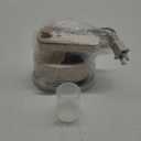 M-MAX Mini Travel Steam Iron for Clothes with Dual Voltage, Portable Lightweight Handheld Steamer, Quick Heat Up, Non-Stick Soleplate, Ideal for Home, Dorm and Sewing (Beige)