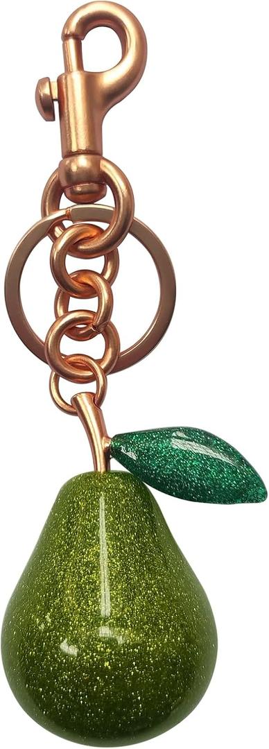 2 x Fruit Bag Charms & Purse Charms For Handbags,Pear Keychains,Fashion Fruit Keychain For Women
