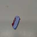 MASALONG kni215 Ultra Mini Folding Pocket Knife D2 Blade, TC4 Titanium Handle folding knife (redblue)