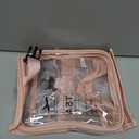 Clear Travel Bag with Tsa Approved Toiletry Bag Hanging Toiletry Bag