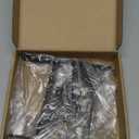 Metal Girl Reading Book BookendsLets Read Bookends for Shelves Bookshelf Decorative Objects Home Office Desk Bookshelf Decor Nice Gift for Women (Black)