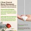 Forest Rose & Evergreen Warming Aromatherapy Massage Lotion for Skin & Body Hydrating Lotion-Oil Blend for Hand & Tool Massage, 3.4 fl oz / 100 ml