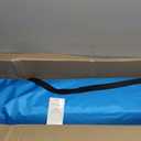 S/M/L Outdoor Raised Dog Cot with Canopy & Side Shade - Portable Cooling Elevated Dog Bed for Camping Beach (with Carry Bag)