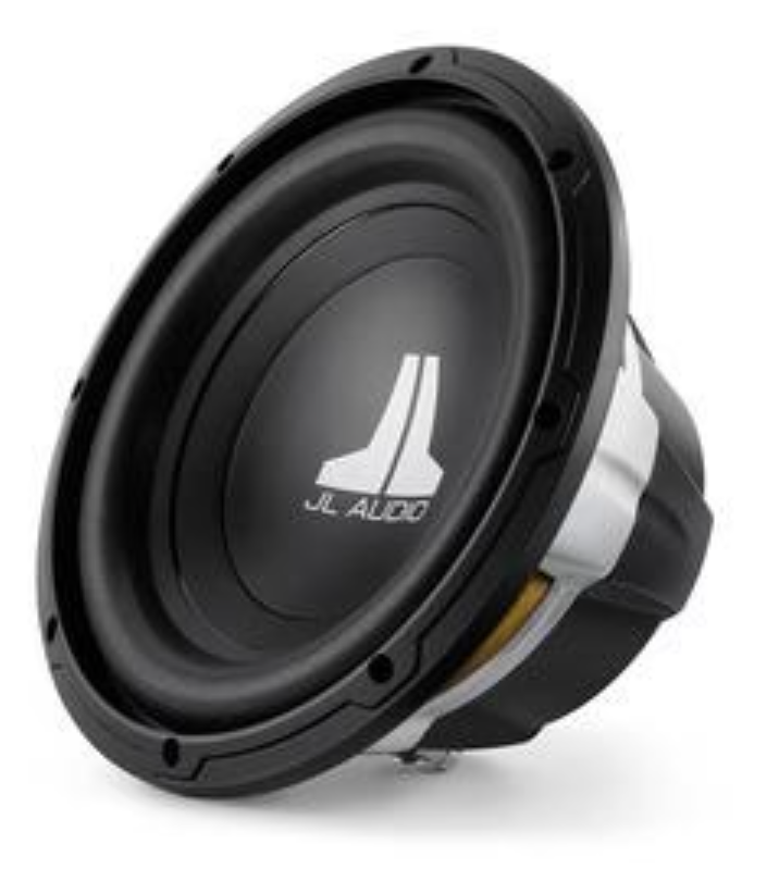 JL Audio 10W0v3 : 300W 10" Subwoofer Driver, 4Ω Single Voice Coil