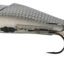 Berkley PowerBait Chop Block Fishing Soft Bait (10 in - 4 1/5 oz, Chrome Gizzard)