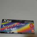 XSG 24 Colors Nail Art Pens SetNail Polish Pens for 3D Nail ArtQuick Dry Waterproof Nail Art Markers for Drawing, Dotting, Liner,DIY Manicure Kit for Home Salon, Christmas Gifts & Nail Designs