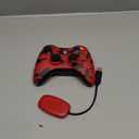 BUERTT Wireless Controller for Xbox 360, 2.4GHZ Game Joystick Controller Gamepad for Xbox 360 & Slim Console and PC Windows 7/8/10,No Audio Jack,Camo Red