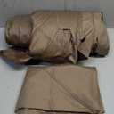 Clam Quick-Set Wind and Sun Panel Attachment for Escape Sport Screen Shelter Canopy Tent with Carrying Bag, Accessory Only (2 Panel, Brown)