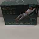 Shiatsu Full Body Massage Mat with Heat, Detachable Massager Pad, 10 Vibrating Motors, 9 Intensity Levels, Deep Tissue Pain Relief for Back, Neck & Legs  Relaxation at Home or Office