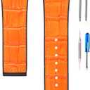 Leather Watch Band Compatible for Hublot Big Bang 19mmx 25mmx 22mm Strap Replacement for Men and Women Wrist Watchband