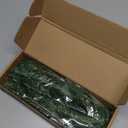 Zhengmy 15 Pcs 20 Inch Christmas Garland Ties Artificial Pine Needles Flexible Pine Stems Twist Wired Tree Branches for Christmas Stairs Railing Banister DIY Craft Gift Wrapping