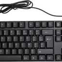 Sorandy 104 Keys USB Wired Gaming Keyboard, Ergonomic Design, Minority Language Keyboard with 1.5m Cable, for Office, Computer, and Laptop, 4.9ft Cable (French(AZERTY Layout)), Sorandyq7809fxogu-14