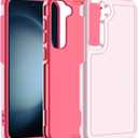 Hualele for Samsung Galaxy S23 Plus Case,[Military Grade Protection] [Dropproof Shcokproof] Anti-Slip Grip Dual Layer Rugged Heavy Duty Galaxy S23 Plus Phone Case,Pink