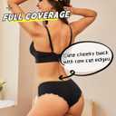 FINETOO 6 pack Seamless Underwear for Women Sexy Low Rise Hipster Wave Edge No Show Bikini Panties Womens Cheeky S-XL
