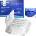 Lock Sheet Holders 4Pcs-Bed Sheet Holder for Corners with Lock Strips, Keep Bed Sheets Firmly in Place, Heavy-Duty Mattress Straps, Easy to Install for All Mattress Sizes