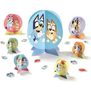 Bluey Table Centerpiece Kit - 27 Pc Set - High-Quality & Sturdy, Perfect Party Essential For Themed Parties & Events