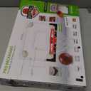 RUNBOW Indoor Mini Basketball Hoops Backboard with Powerful Suction Cups,Wall Mounted Door Basketball Hoops,Toys with Balls Gifts for Kids Boys Teens (43x30CM, Blue with Scorer) (Blue Scorer)