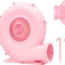 Inflatable Air Blower, 650W Bounce House Blower for Inflatables, Portable Blower for Bouncy Castle, Water Slide Park, Bubble House, Powerful Electric Blower for Indoor Outdoor Uses