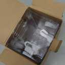 Losape Wall Mount Organizer, 6 Hooks and 4 Pack Cabinet Door Storage Bins, Space-Saving Adhesive Bathroom Wall Organizer, Wall Storage for Office, Cabinet, Pantry, Kitchen, Makeup