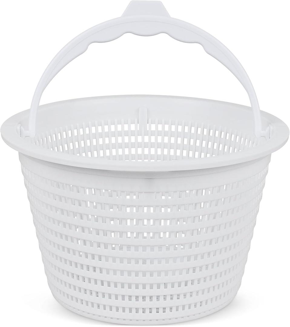 8'' Durable Custom Molded Replacement Inground Pool Skimmer Basket 27180-009-000, Perfect Fit for Hayward Skimmers B-9 B9 U-3 SPX1070E