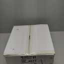 3-Light Flush Mount Ceiling Light Fixture, Modern Close to Ceiling Light with White Metal Hexagon Cage, Farmhouse Ceiling Light for Bedroom, Hallway, Entry, Foyer, Kitchen