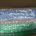 Mahjong Racks with Pushers, 4 Pack Clear Acrylic Mahjong Racks for American Mahjong, Non-Slip Integrated Tile Holder with Pushers, Ready to Use Mahjong Accessories, Blue Green Yellow Pink