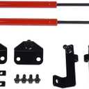 Hood Struts Fits Jeep Wrangler JL 2018-2025 & Gladiator JT 2020-2025, Red