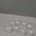 US Acrylic Classic Clear Plastic Reusable Drinking Glasses (Set of 8) 12oz Rocks & 16oz Water Cups | BPA-Free Tumblers, Made in USA | Top-Rack Dishwasher Safe