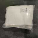 NICETOWN Living Room Curtains Linen Sheer, Rod Pocket & Back Tab Sheer Linen Window Treatments Extra Long Vertical Drapes Privacy with Light Filter for Bedroom, White, W66 x L95, 2 Panels