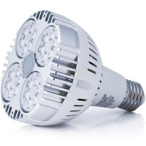 E26 35w Par30 LED Bulb (100 WATT Equivalent) 4000K 3650lm 25 Degree Indoor Spotlight with Cool Fan for Jewellery Clothing Store (Natural White)