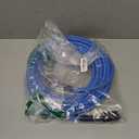 UBERFLEX Kink Resistant Pressure Washer Hose 1/4", 3,100 PSI with (2) 22MM - Made in USA - (50 Feet)