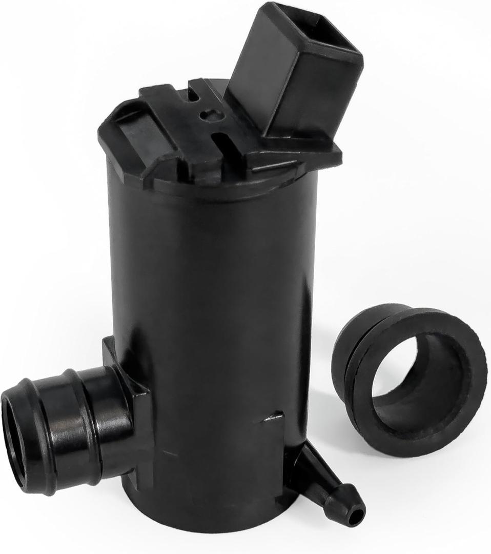 Click&Fit Windshield Washer Fluid Pump compatible with 1997-2007 Ford F-150 E250 Escape Focus Ranger Mustang, Lincoln, Mazda B2500, Mercury replacement 7R3317664DA, 7L8Z17664A