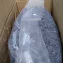 Velorose Reading Pillow for Sitting in Bed Adult, Back Pillow for Bed Sitting up, Backrest Pillow with Arms, Back Support Pillows for Gaming Lounging Watching TV, Medium 21" Grey