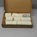 Flameless Candles with Remote, Battery Operated Flickering Flameless Candles, LED Candles with Timer 2/4/6/8H, with Realistic LED Candles Set of 9 (D3 x H 3" 4" 5" 6" 7") (Ivory)