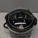 Crock-Pot 2-Quart Manual Slow Cooker, Feeds 2+ People, Great for Small Meals, Dips, & Sides; Removable Stoneware is Oven & Dishwasher-Safe, Black