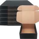 Shipping Boxes 9x9x4 inch Pack of 20Livejun Black Corrugated Cardboard Box Mailer Boxes for Packaging Small Business Shipping