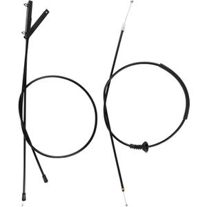 51232751378 51237148865 Hood Release Cable Set Compatible with MINI Cooper R56 2007-2013 Compatible with R55 2008-2015 Compatible with R57 2009-2015 Compatible with R58 2011-2015