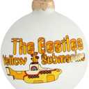 74648 Submarine Round, White/Yellow 4x5 inch
