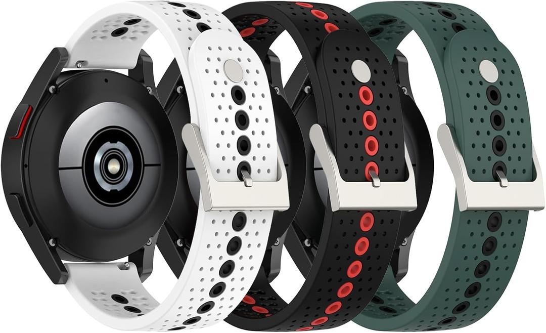 Bands Compatible for CMF Watch 3 Pro Watch Bands, Silicone Replacement Wristbands Bands for CMF Watch Pro 3, 2, 1 Smartwatch Accessories