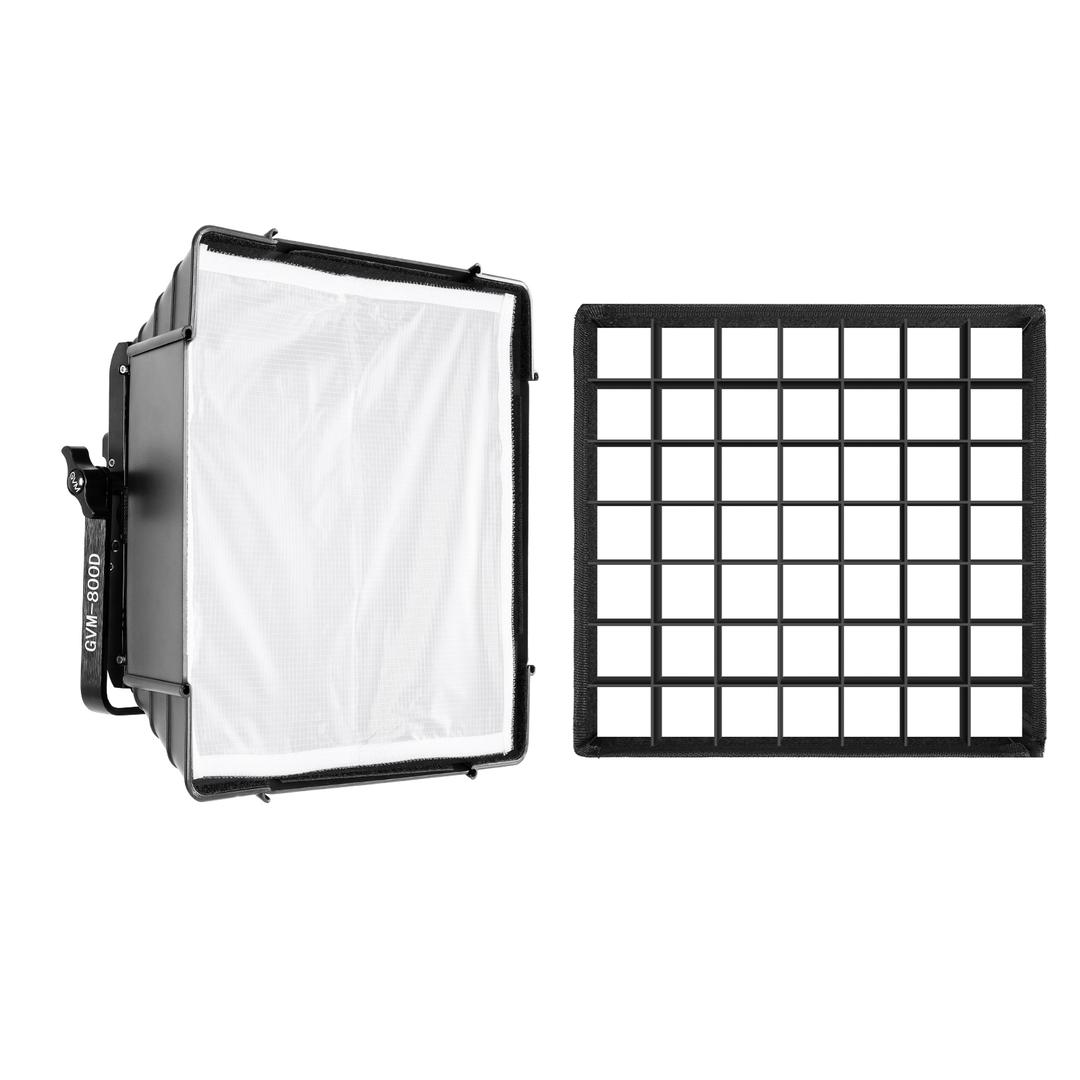 GVM Video Light Softbox for 480LS/560AS/800DRGB Series LED Lights (11×11″)