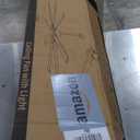 96 Inch Industrial Ceiling Fan - Large Ceiling Fan with DC Motor, 3 Downrods, 6-Speed Remote Control, 8 Reversible Aluminum Blades, Black Commercial Ceiling Fans for Shop/Gym/Warehouse/Garage